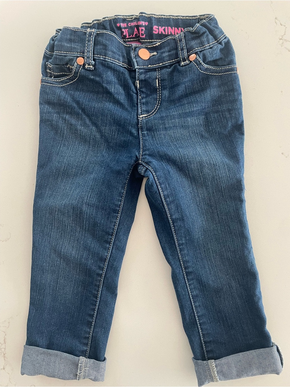 Children's Place Skinny Jeans - Dark Blue Denim